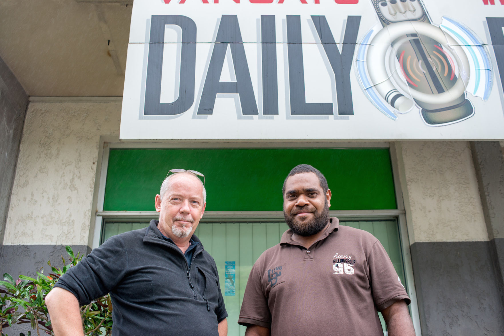 Dan McGarry and Royson Willie